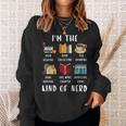 I'm The Kind Of Nerd Book Reading Sweatshirt Gifts for Her