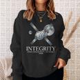 Integrity Orionpacecraft Artemis Ii 2026 宇宙 月 探査 愛好家 軌道船 スウェットシャツ 彼女への贈り物