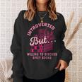 Introverted But Willing To Discuss Spicy Books Lovers Women Sweatshirt Gifts for Her Introverted But Willing To Discuss Spicy Books Lovers Women Sweatshirt Gifts for Her