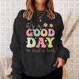 It’s A Good Day To Read A Book Lovers Library Reading Women Sweatshirt Gifts for Her