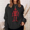 Jolly Roger 海賊旗 レッドスケルトン エドワードロー スウェットシャツ 彼女への贈り物