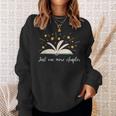 Just One More Chapter Book Lovers Sweatshirt Gifts for Her Just One More Chapter Book Lovers Sweatshirt Gifts for Her