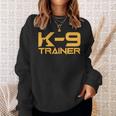 K-9 K9 ドッグハンドラー トレーナー 警察 セキュリティ ハロウィン スウェットシャツ 彼女への贈り物