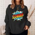 Kids Boys Jonah Name Comic Book Superhero Sweatshirt Gifts for Her