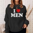 I Love I Love Men スウェットシャツ 彼女への贈り物