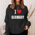 I Love Germany ドイツ サンシャイン ドイツ サマーホリデー スウェットシャツ 彼女への贈り物