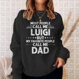 Luigi Nome Regalo Divertente Per La Festa Del Papà Felpa Regalos para ella
