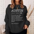 The Name Is Austin ファニーギフト 大人 定義 メンズ スウェットシャツ 彼女への贈り物