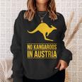 No Kangaroos In Austria スウェットシャツ 彼女への贈り物