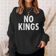 No Kings スウェットシャツ 彼女への贈り物