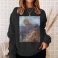 Odilon Redonによるサイクロプスの有名なアートワーク。 スウェットシャツ 彼女への贈り物