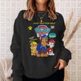Paw Patrol Comic Book Strip Sweatshirt Gifts for Her