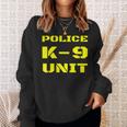 Police K-9ユニット ドッグハンドラー オンデューティー K9 チームオフィサー タクティカル スウェットシャツ 彼女への贈り物