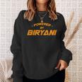 Powered By Biryani グルメ ビリヤニ 食品愛好家 ベリアーニ スウェットシャツ 彼女への贈り物