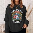Read S'More Books Camping Lover Sweatshirt Gifts for Her