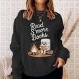Read S'More Books Camping Outdoors Reading Campfire Smores Sweatshirt Gifts for Her Read S'More Books Camping Outdoors Reading Campfire Smores Sweatshirt Gifts for Her