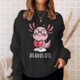 Readolotl Cute Axolotl Book Lover Sweatshirt Gifts for Her Readolotl Cute Axolotl Book Lover Sweatshirt Gifts for Her