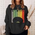 Retro Chicago Intage Chicago Bean Cloud Gate スウェットシャツ 彼女への贈り物