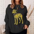 Rocker Greyhound パンクメタルロックンロールミュージックドッグ スウェットシャツ 彼女への贈り物