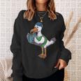 Seagull Reading Book Librarian Sweatshirt Gifts for Her