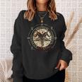 Seal Of Baphomet Occult Pentagram Goatatanic Occult スウェットシャツ 彼女への贈り物