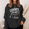 Shrimps Is Bugs Memeeafood Lovers ファン スウェットシャツ 彼女への贈り物