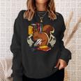 Squirrel Reading Book Cute Forest Animal Sweatshirt Gifts for Her Squirrel Reading Book Cute Forest Animal Sweatshirt Gifts for Her