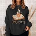 Stories Tea And Tales Still Read Childrens Books Reader Sweatshirt Gifts for Her Stories Tea And Tales Still Read Childrens Books Reader Sweatshirt Gifts for Her