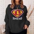 Super Dad Happy Father's Day Best Father スウェットシャツ 彼女への贈り物