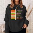 I Survived Reading Banned Books Librarians Book Enthusiasts Sweatshirt Gifts for Her