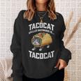 Tacocatpelled Backward Is Tacocat シャツ タコキャット好き スウェットシャツ 彼女への贈り物