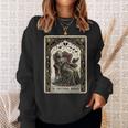 Tarot Card The Emotional Damage Skeleton Romantasy Book Sweatshirt Gifts for Her