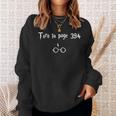 Turn To Page 394 Meme Quote For Books Lover Fantasy Novels Sweatshirt Gifts for Her