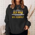 Ussシーウルフssn-21サブマリン 長袖tシャツ スウェットシャツ 彼女への贈り物