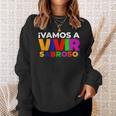 Vamos Aivirabroso Frase フランシア・マルケス スウェットシャツ 彼女への贈り物