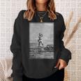 Vintage Captain Nemo Book Illustration 1871 Sweatshirt Gifts for Her