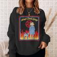 Vintage Child Game Horror Adopt Donthop Dark Humor スウェットシャツ 彼女への贈り物