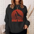 Wingurfer Wing Man ウィングフォイル ウィングサーフィン ウィングフォイラー スウェットシャツ 彼女への贈り物