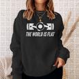 The World Is Flat Jdm ドイツレースカーフラットフォーボクサーエンジン 長袖tシャツ スウェットシャツ 彼女への贈り物