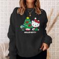【クリスマス特集】Usデザイン ハローキティ クリスマスツリー スウェットシャツ 彼女への贈り物
