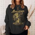 アメリカンインディアン ネイティブ服 伝説のバイクギフト スウェットシャツ 彼女への贈り物