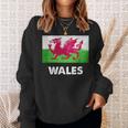 ウェールズ国旗tシャツ スウェットシャツ 彼女への贈り物