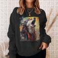 ウルフマン 長袖tシャツ スウェットシャツ 彼女への贈り物