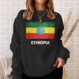エチオピア国旗tシャツ スウェットシャツ 彼女への贈り物