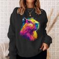 カピバラ Be Capy カピバラ げっ歯類 おもしろカピバラ Capybara スウェットシャツ 彼女への贈り物