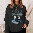 キッズ Big Brother Only Child Tractor Baby Reveal スウェットシャツ 彼女への贈り物
