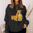 キリンビール 愉快なキリン愛好家 面白いキリン スウェットシャツ 彼女への贈り物