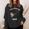 クレイトラップ 射撃 お父さん アウトドア スポーツ メンズ 長袖tシャツ スウェットシャツ 彼女への贈り物