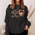 ゴッホ嫌い 美術史 ミーム 面白い 耳 ユーモア ポートレート 長袖tシャツ スウェットシャツ 彼女への贈り物