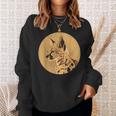 サーバル ワイルドキャット サーバルキャット アフリカン ワイルドキャット アニマル サーバル スウェットシャツ 彼女への贈り物